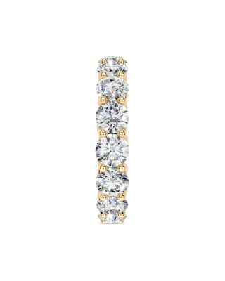 Diamond Classic Eternity Band in 14K Yellow Gold, 4.0 tcw