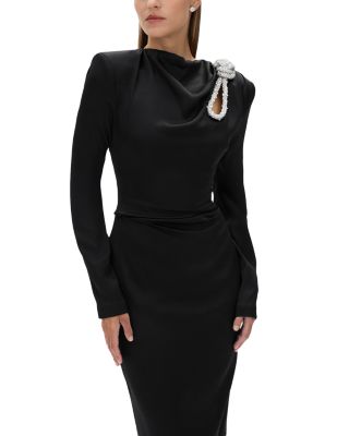 Henrietta Embellished Midi Dress