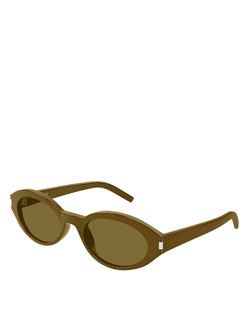 Saint Laurent Oval Sunglasses, 51mm