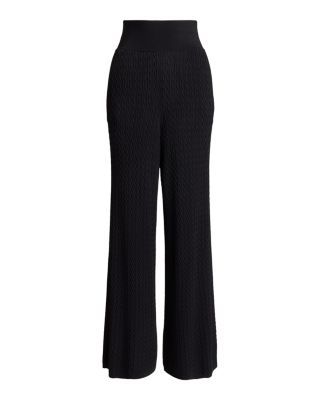 Mini Cable Wide Leg Pant