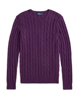 Cable Knit Cashmere Sweater