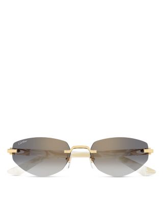 Geometric Sunglasses, 56mm