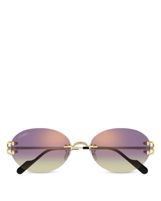 Oval Sunglasses, 55mm