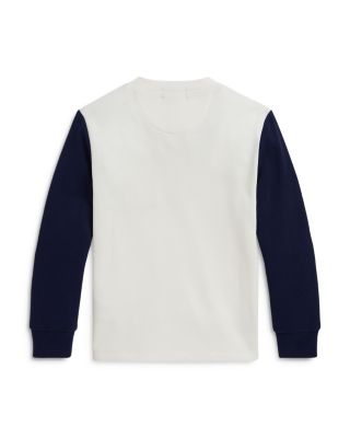 Unisex Yankees Henley Shirt - Little Kid