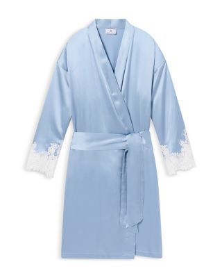 Mulberry Silk Lace Robe