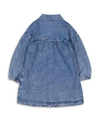 Girls' Long Sleeved Denim Shirt Dress - Little Kid, Big Kid