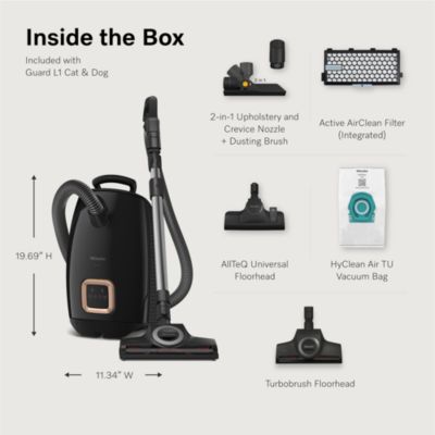 L1 Cat &amp; Dog Canister Vacuum