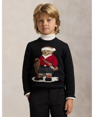 Boys' Polo Bear Sweater - Little Kid