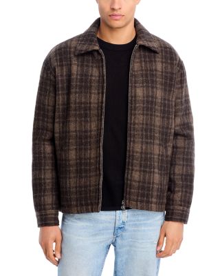 Tweed Wool Trucker Jacket