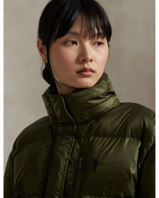 Water Repellent Quilted Down Jacket