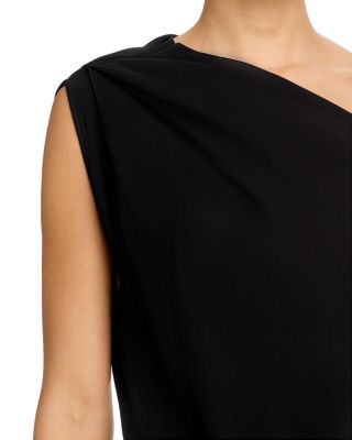 Draped Off Shoulder Dress