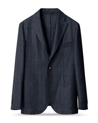 Wool Check Soft Jacket