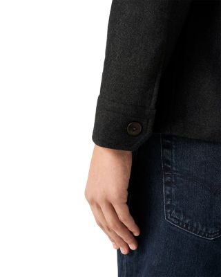 Herringbone Cashmere Chore Jacket