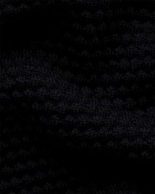 Merino Popcorn Stitch Polo Sweater