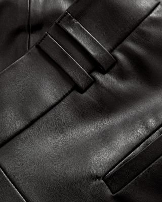 Pavaline Faux Leather Skirt