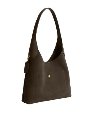 Brooklyn 28 Suede Shoulder Bag