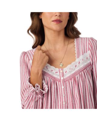 Long Sleeve Cotton Flannel Ballet Nightgown