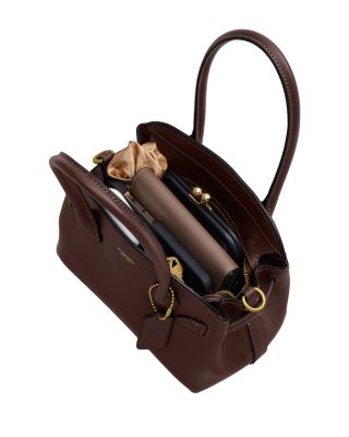 Soft Empire Leather Carryall Bag 21