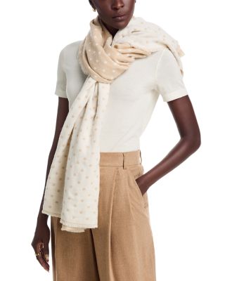 Polka Dot Woven Scarf - Exclusive
