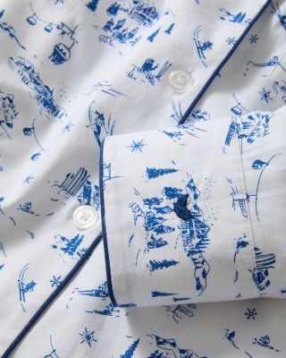 Chalet Toile Twill Pajama Set