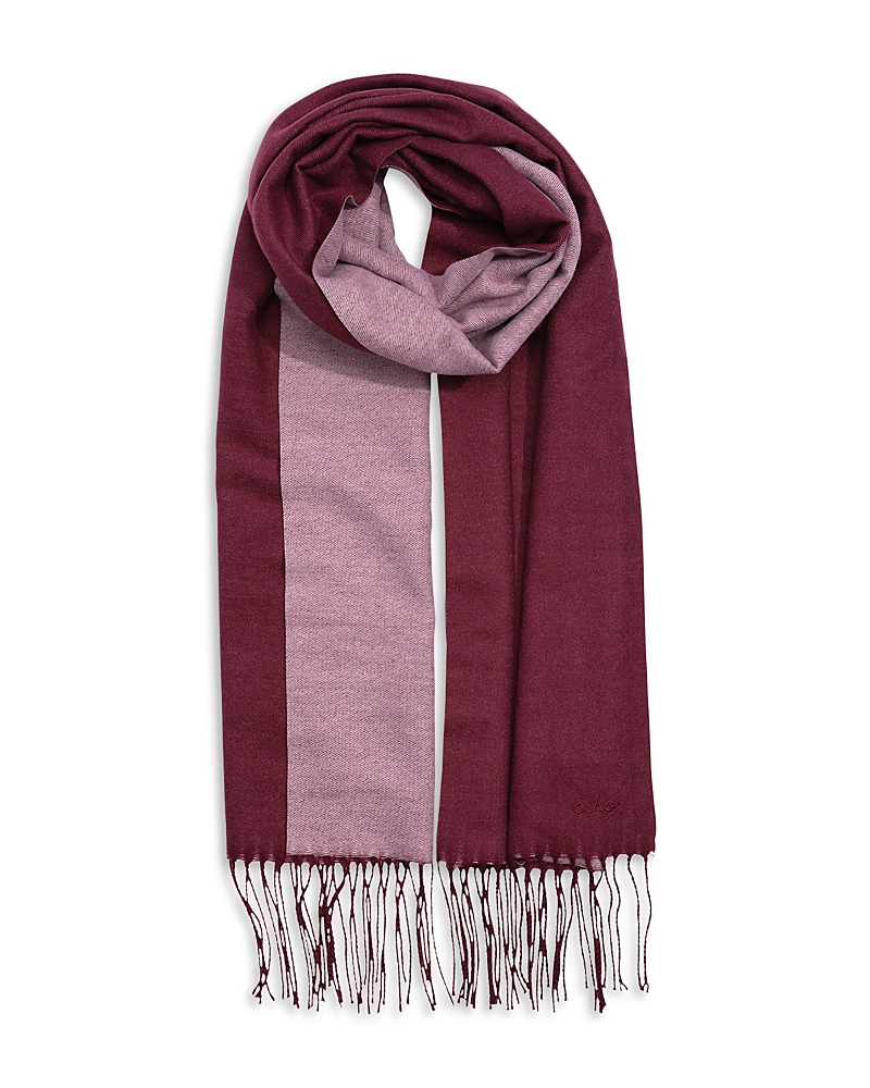 Echo Double Face Scarf In Purple