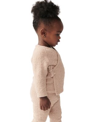 Girls' Fuzzy Wrap Top - Baby