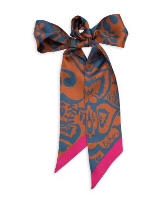 Park Paisley Silk Ribbon Scarf