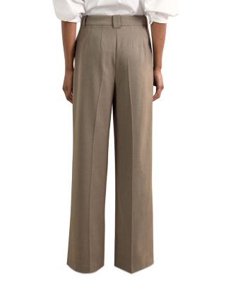 Poppie Wide Leg Flannel Pants