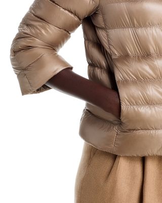 Sofia Iconico Cropped Down Puffer Coat