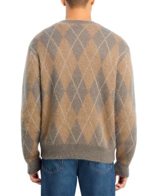 Argyle Crewneck Sweater