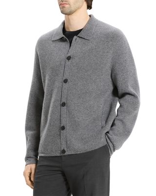 Cameron Corded Cashmere Button Sweater