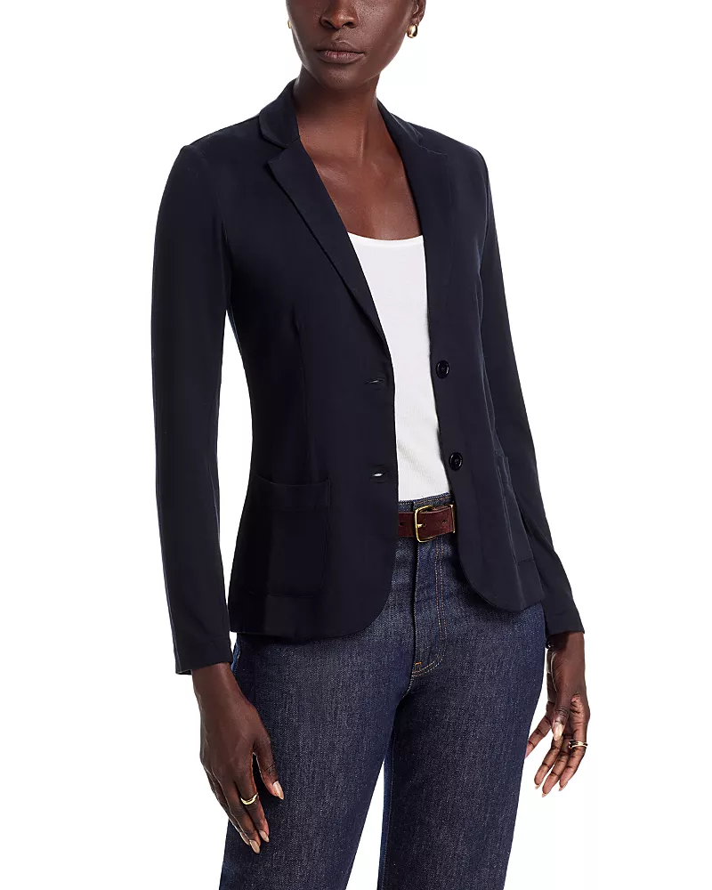 Majestic Filatures Soft Touch Two Button Blazer