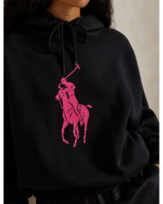 Ralph Lauren Pink Pony Fleece Hoodie | Bloomingdale's Women
