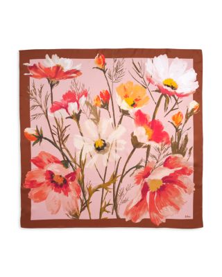 Cosmos Silk Square Scarf