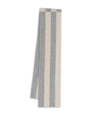 Split Stripe Wool Scarf