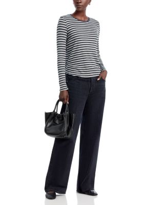 Striped Crewneck Tee