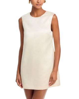 Jaxon Satin Bow Shift Dress