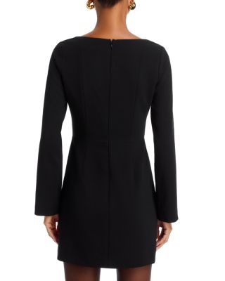 Whisper Sweetheart Neck Mini Dress