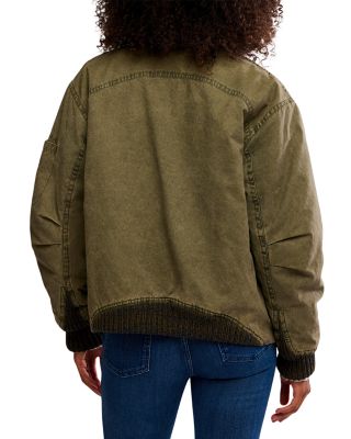 Jax Washed Bomber Jacket