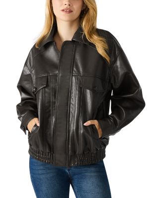 Henson Faux Leather Jacket