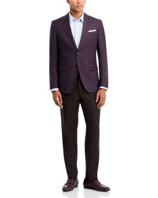 Hutson Tonal Plaid Slim Fit Sport Coat