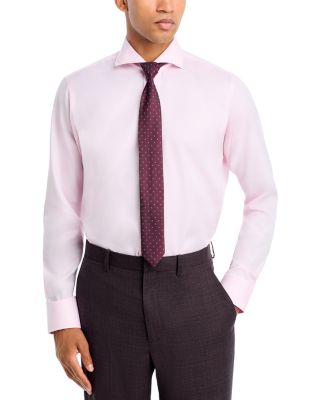 Spread Collar Regular Fit Dress Shirt