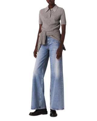 Mitorsa Cable Knit Polo Wool Shirt