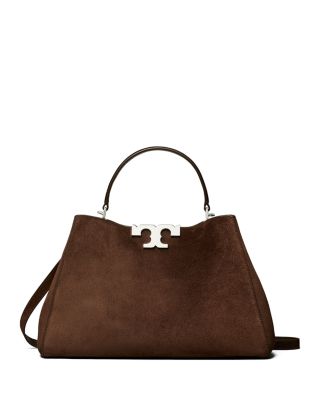 Eleanor Suede Satchel