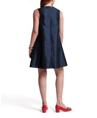 Alice Shift Dress with Flower