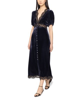 Clarice Puff Sleeve Midi Dress