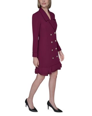 Double Breasted Jacket Dress