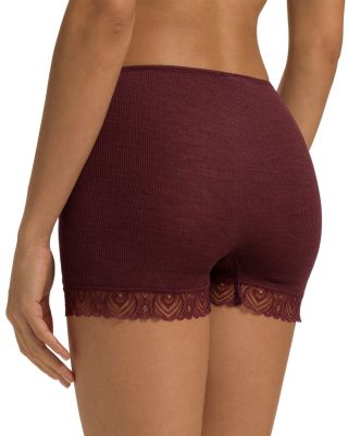 Woolen Lace Trim Boyshorts
