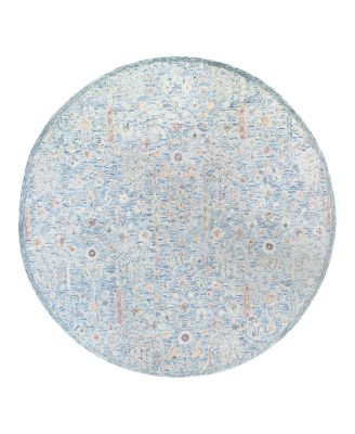 LR Home Vintage VINTA-81922 Round Area Rug, 8'6" x 8'6"