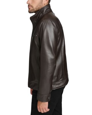 Winton Leather Bomber Jacket